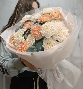 Букет из 15 диантусов