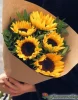 Букет из подсолнухов, 5 шт