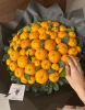 Букет новогодний с мандаринами