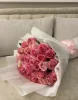Букет из  роз Эрмоса ( сорт "Hermosa" , пр-во Эквадор)