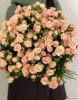 Букет из 51 розовых кустовых роз "Лидия" (Lidia)