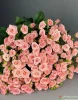 Букет из 51 розовых кустовых роз "Лидия" (Lidia)