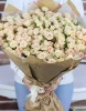 Букет из 15 персиковых кустовых роз "Яна" (JANA) Фото7
