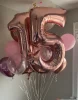  Композиция из воздушных шаров с цифрой(15)