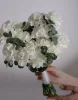 Диантусы: 15шт Эвкалипт Атласная белая лента (можно поменять цвет по вашему желанию)