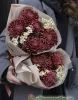 Букет из  хризантем Бигуди и ромашки 