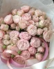 Букет "Воздушное настроение" из 15 кустовых пионовидных роз
