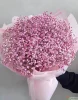 Букет из розовой гипсофилы, 11 шт.