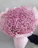 Букет из розовой гипсофилы