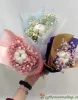 Мини букет-комплимент из сухоцветов 