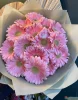 Букет из 15 розовых гербер