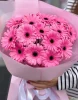 Букет из 15 розовых гербер