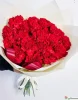 Букет из 25 красных гвоздик
